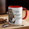 Own Your Crazy Owl mug - Image 12