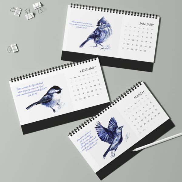 Consider the Birds desktop calendar - Image 7